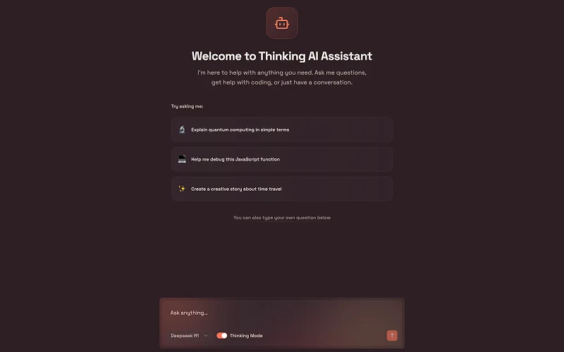 Reasoning Assistant preview